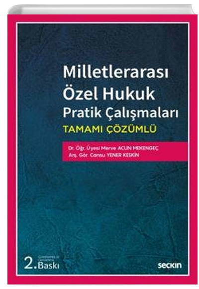 Milletleraras zel Hukuk Pratik almalar Sekin Yaynevi