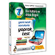 7.Snf Din Kltr ve Ahlak Bilgisi Yaprak Test anta Yaynlar