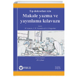 Tp Doktorlar in Makale Yazma ve Yaynlama Klavuzu Gne Tp