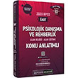 2020 ABT Psikolojik Danma ve Rehberlik Konu Anlatm Pegem Yaynlar