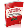 KONSENSUS Adli Hakimlik Tamam zml zgn Sorulardan Oluan 10 Deneme 2019 Sava Yaynevi