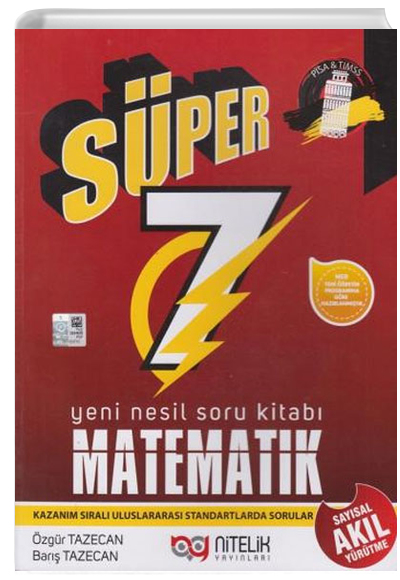7.Snf Matematik Sper Yeni Nesil Soru Kitab Nitelik Yaynlar