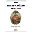 Nefi Farsa Divan Metin eviri Mehmet Atalay Demavend Yaynlar