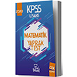 2020 KPSS Matematik ek Kopar Yaprak Test Yeni Trend Yaynlar