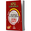 2020 KPSS Eitim Bilimleri Rehberlik ve zel Eitim Tamam zml Soru Bankas Yeni Trend Yaynlar
