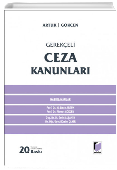 Gerekeli Ceza Kanunlar Adalet Yaynevi