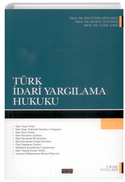 Trk dari Yarglama Hukuku Sava Yaynevi