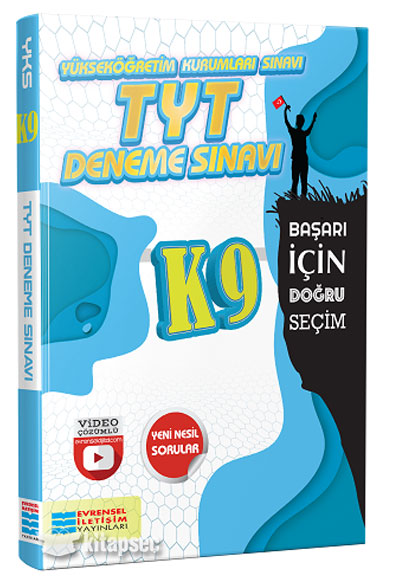 TYT K9 Video Çözümlü Deneme Sınavları Evrensel İletişim Yayınları ...