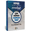 2020 KPSS Ortaretim n Lisans Evveliyat Genel Kltr Corafya ek Kopar Yaprak Test sem Yaynclk