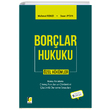 Borlar Hukuku zel Hkmler Adalet Yaynevi