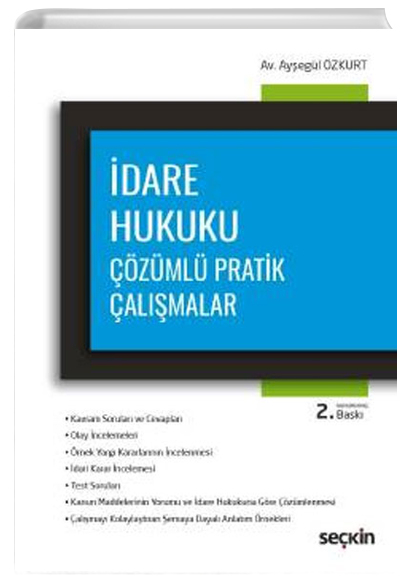 dare Hukuku zml Pratik almalar Ayegl zkurt Sekin Yaynevi