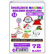 Evimiz ve Eyamz ngilizce Resimli Kelime Kartlar 14 Emin Yaynlar