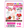 Vcut ve Organlar Arapa Resimli Kelime Kartlar 9 72 Kart Emin Yaynlar