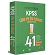 2020 KPSS Lise ve nlisans 41 Deneme Snav Data Yaynlar