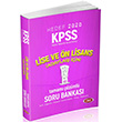 2020 KPSS Lise n Lisans Tek Kitap Tamam zml Soru Bankas Data Yaynlar