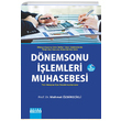 Dnemsonu lemleri Muhasebesi Detay Yaynclk