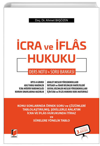 cra ve flas Hukuku Ders Notu ve Soru Bankas Ahmet Bazen Adalet Yaynevi