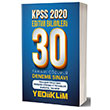 2020 KPSS Eitim Bilimleri Program Gelitirme YT Tamam zml 30 Deneme Yediiklim Yaynlar