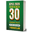 2020 KPSS Eitim Bilimleri Geliim Psikolojisi Tamam zml 30 Deneme Yediiklim Yaynlar