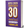 2020 KPSS Eitim Bilimleri Rehberlik ve zel Eitim Tamam zml 30 Deneme Yediiklim Yaynlar
