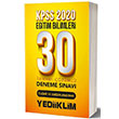 2020 KPSS Eitim Bilimleri lme ve Deerlendirme Tamam zml 30 Deneme Yediiklim Yaynlar