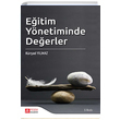 Eitim Ynetiminde Deerler Krad Ylmaz Pegem Yaynlar