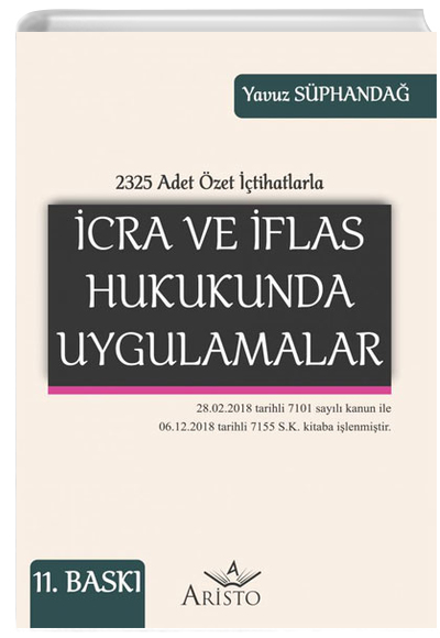 cra ve flas Hukukunda Uygulamalar Yavuz Sphanda Aristo Yaynevi