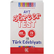 AYT Trk Edebiyat Sper Test ek Kopar Doru Cevap Yaynlar