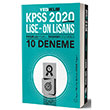 2020 KPSS Lise nlisans Fasikl Fasikl Tamam zml 10 Deneme Yediiklim Yaynlar