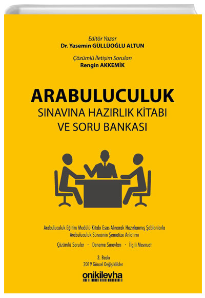 Arabulucuk Snavlarna Hazrlk Kitab ve Soru Bankas On ki Levha Yaynlar