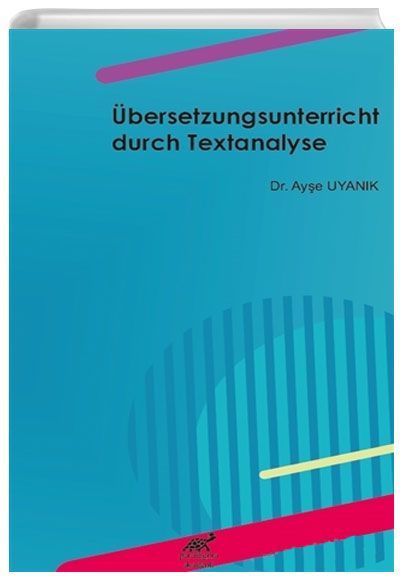bersetzungsunterricht Durch Textanalyse Aye Uyank Paradigma Akademi Yaynlar