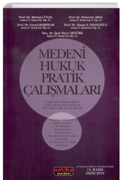 Medeni Hukuk Pratik Çalışmaları Savaş Yayınevi