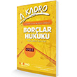 KPSS A Grubu Borlar Hukuku Konu Anlatml A Kadro Yaynlar