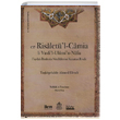 Er Risaletl Camia Li Vasfil Ulmin Nafia Takprizade Ahmed Efendi stanbul Medeniyet niversitesi Yaynlar