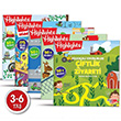 Highlights Sticker Elenceli Etkinliklerle Hikayeli Bulmaca 5`li Set Dikkat Atlyesi Yaynlar