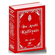 bn Arabi Klliyat bn Arabi Gelenek Yaynclk