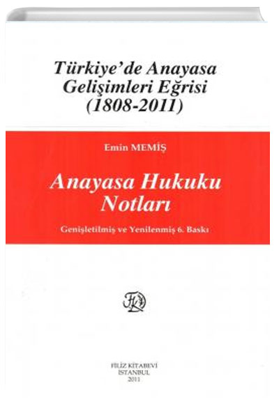 Anayasa Hukuku Notlar Emin Memi Filiz Kitabevi