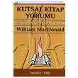 Kutsal Kitap Yorumu Eski Antlama Serisi Cilt 1 Yaratl Eyp William MacDonald Yeni Yaam Yaynlar