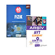 AYT 40 Seans Fizik Soru Bankas ve Son 9 Yl km Sorular Okyanus Yaynlar
