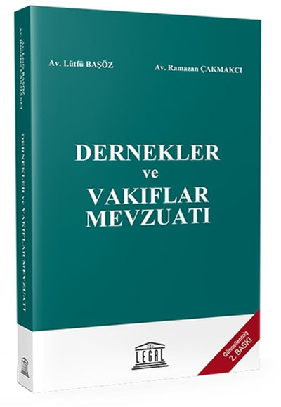 Dernekler ve Vakflar Mevzuat Legal Yaynclk