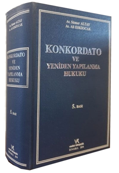 Konkordato ve Yeniden Yaplanma Hukuku Vedat Kitaplk