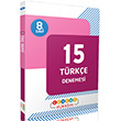 8. Snf Trke 15 Deneme Deneme Dkkan Yaynlar