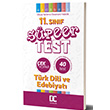 11. Snf Trk Dili ve Edebiyat Sper Test ek Kopar Doru Cevap Yaynlar