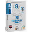 LGS Fen Bilgisi 20 Sarmal Deneme Farkl sem