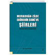 Muradhan Zade Ebubekir Sdki ve iirleri Aye Yldz Grafiker Yaynlar