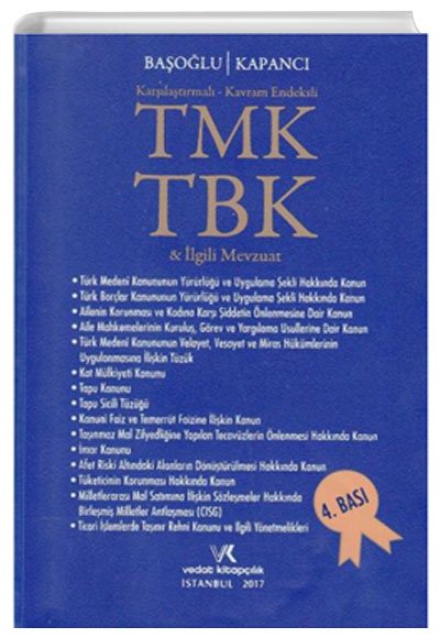 TMK TBK ve lgili Mevzuat Vedat Kitaplk