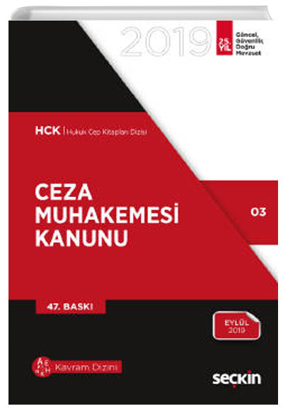 Ceza Muhakemesi Kanunu Remzi zmen Sekin Yaynevi