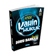 2021 KPSS A Grubu Kahin Hukuk zml Soru Bankas Yaklam Kariyer Yaynlar