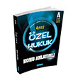 KPSS A Grubu Kahin zel Hukuk Konu Anlatm Yaklam Kariyer Yaynlar