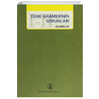 Trk Gramerinin Sorunlar I-II Trk Dil Kurumu Yaynlar